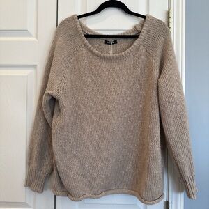 Taupe Knit Women's Sweater